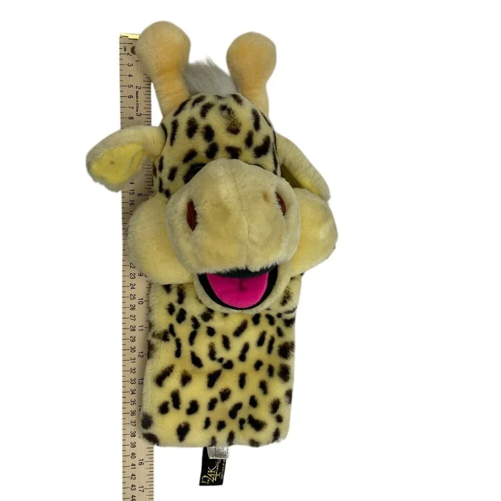 24K Polar Puff Giraffe Hand Puppet 15